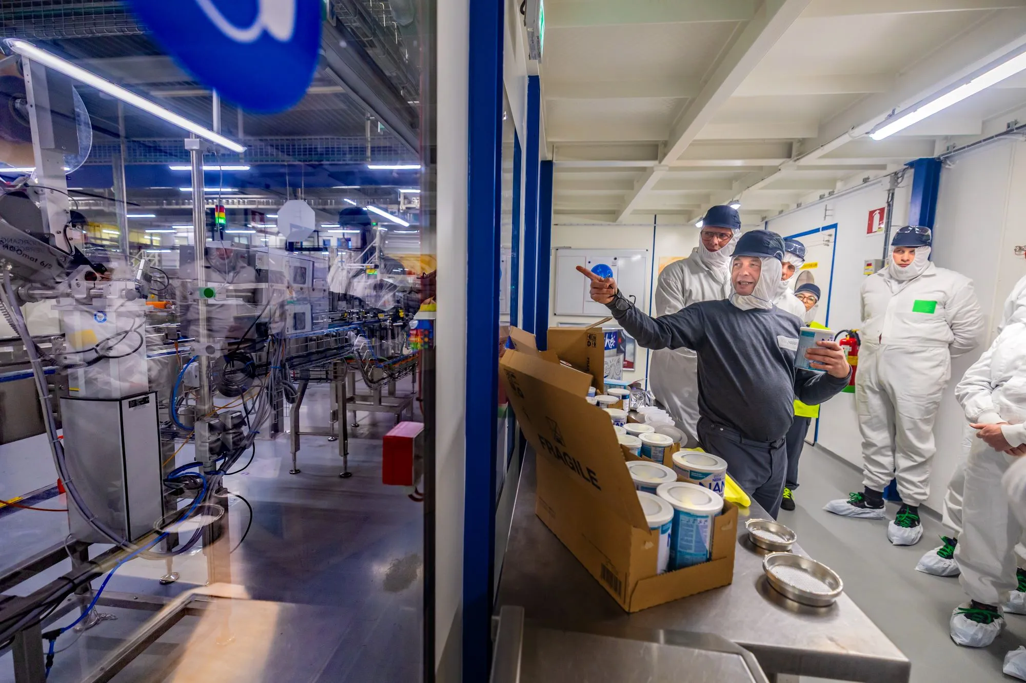 Fabrieksbezoek Nestle III