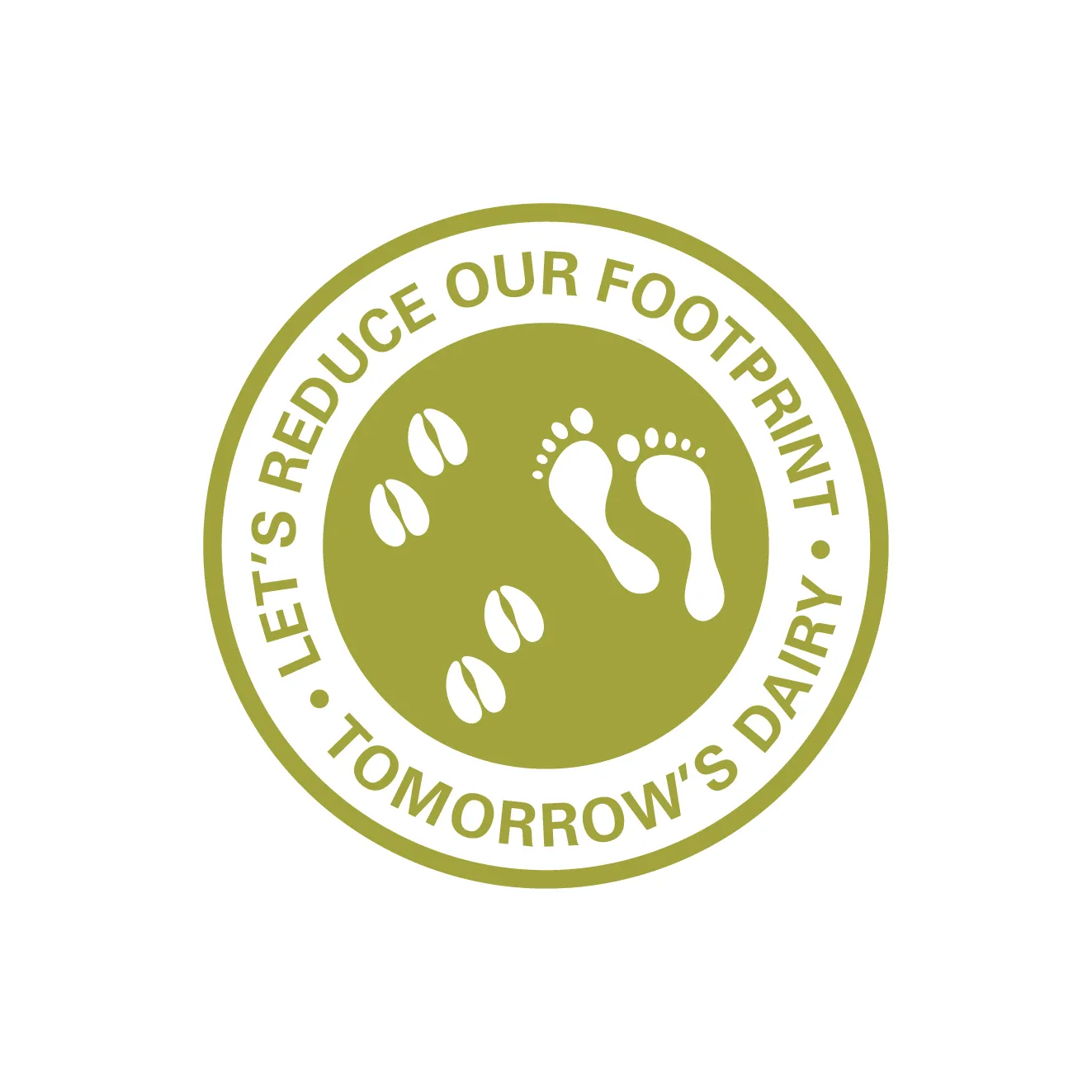 Tomorrows Dairy logo goud